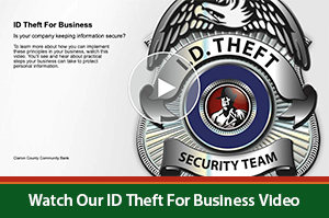 Identity Theft for Business Video Image